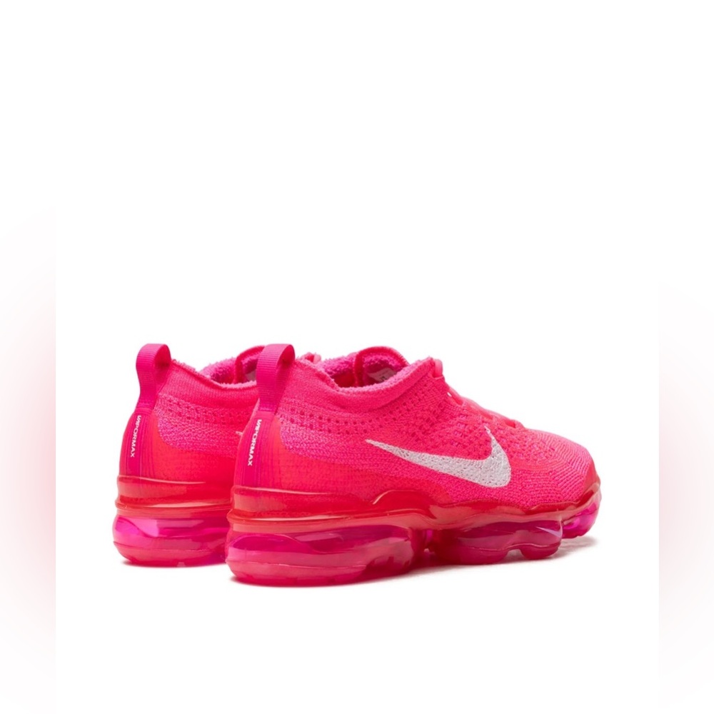 💗Nike Air VaporMax 2023 Flyknit "Hyper Pink/Fierce Pink Blast/White" sneakers🌸 - Picture 3 of 5